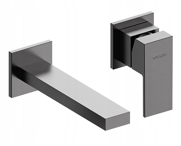 Valvex Bateria umywalkowa, podtynkowa Ars Gun Metal.