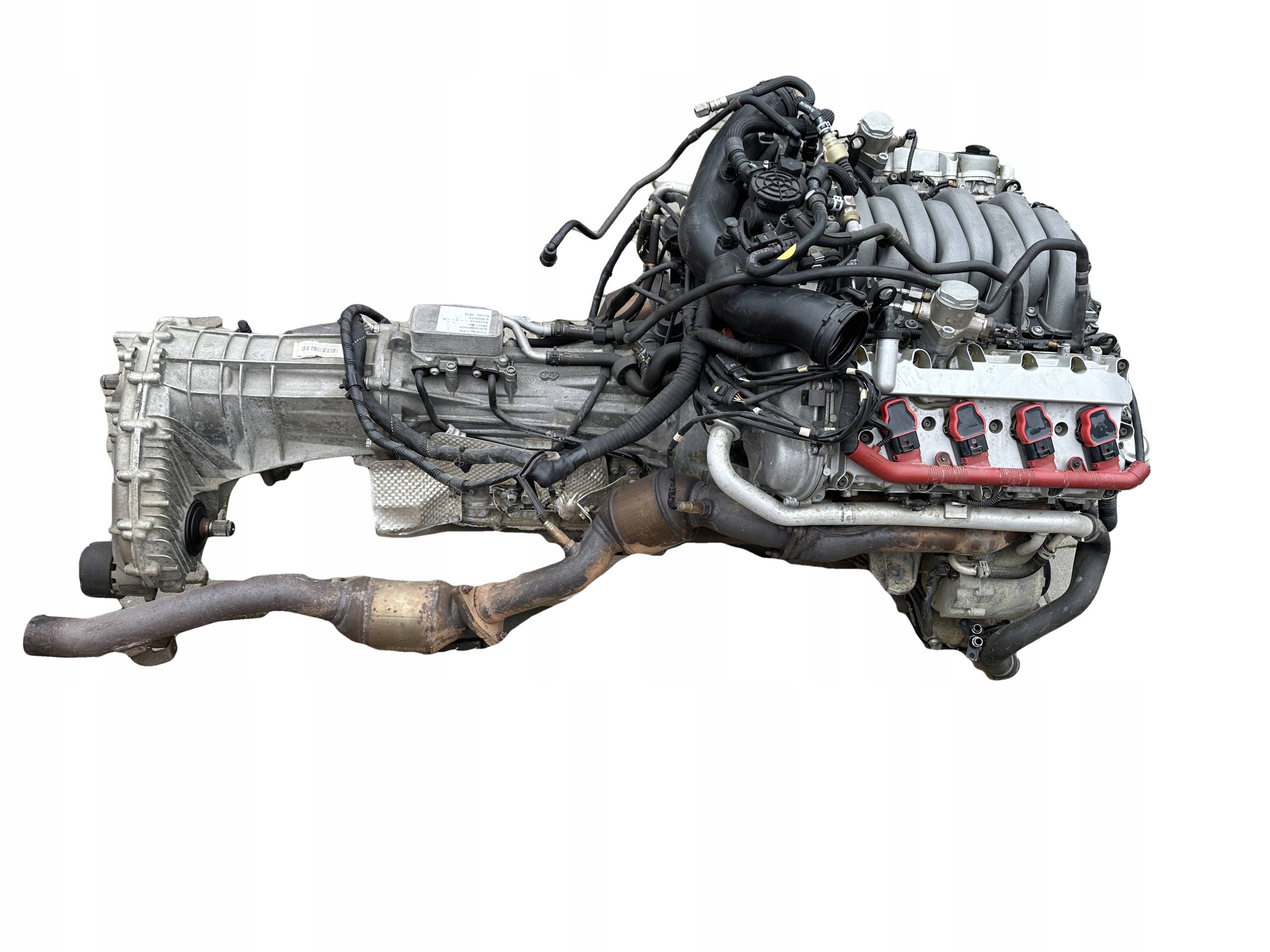 VW TOUAREG 7P engine 4.2FSI CGN gearbox LSH