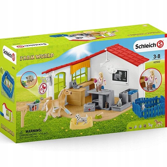 Schleich Klinika weterynaryjna ze zwierzętami 42502