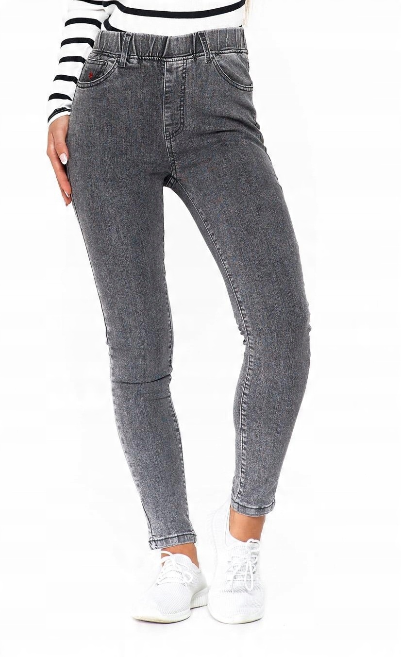 

Moraj Jeansy Damskie skinny z wysokim stanem XL