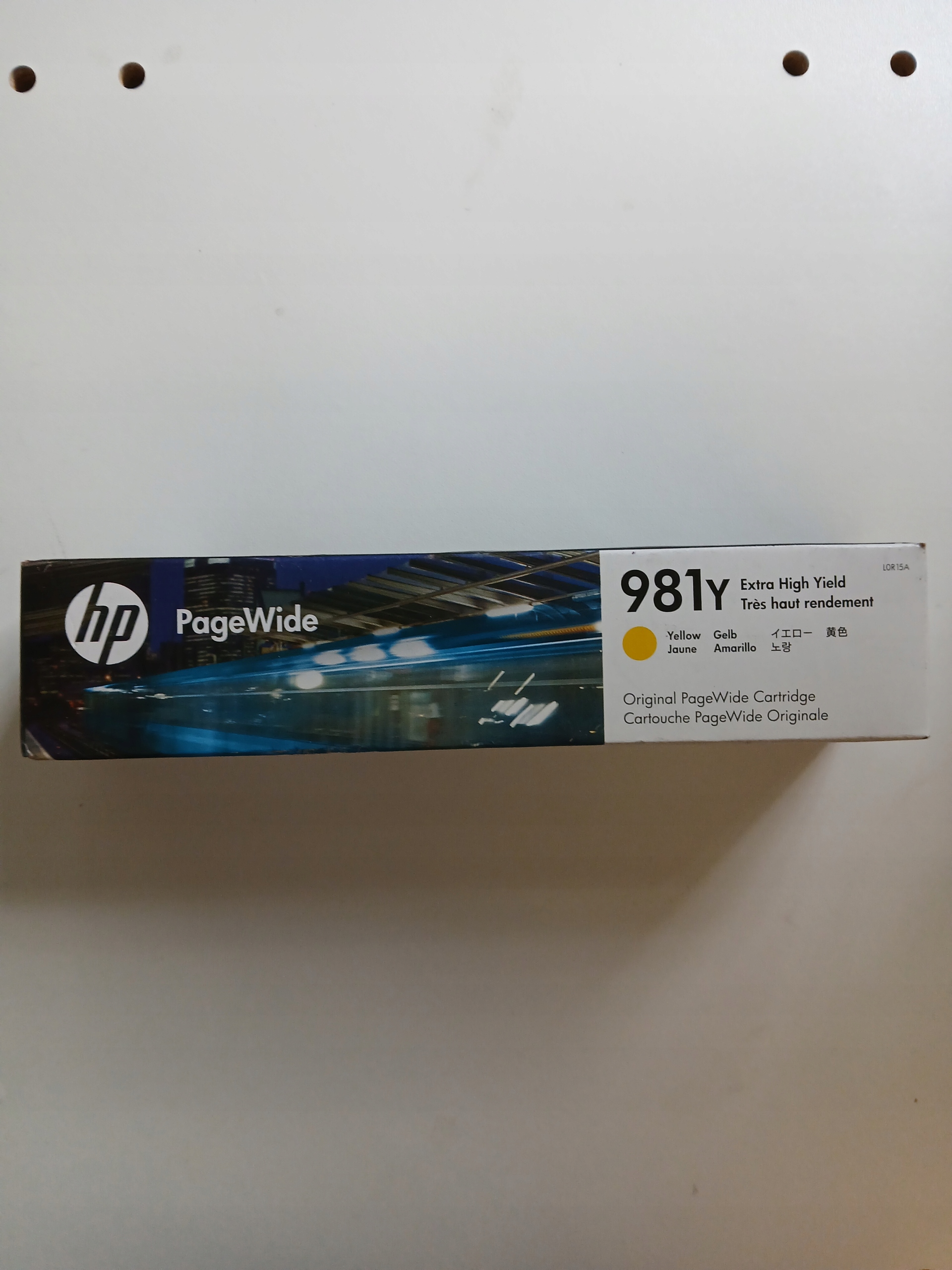 Tusz Hp 981Y Yellow L0R15A Originál