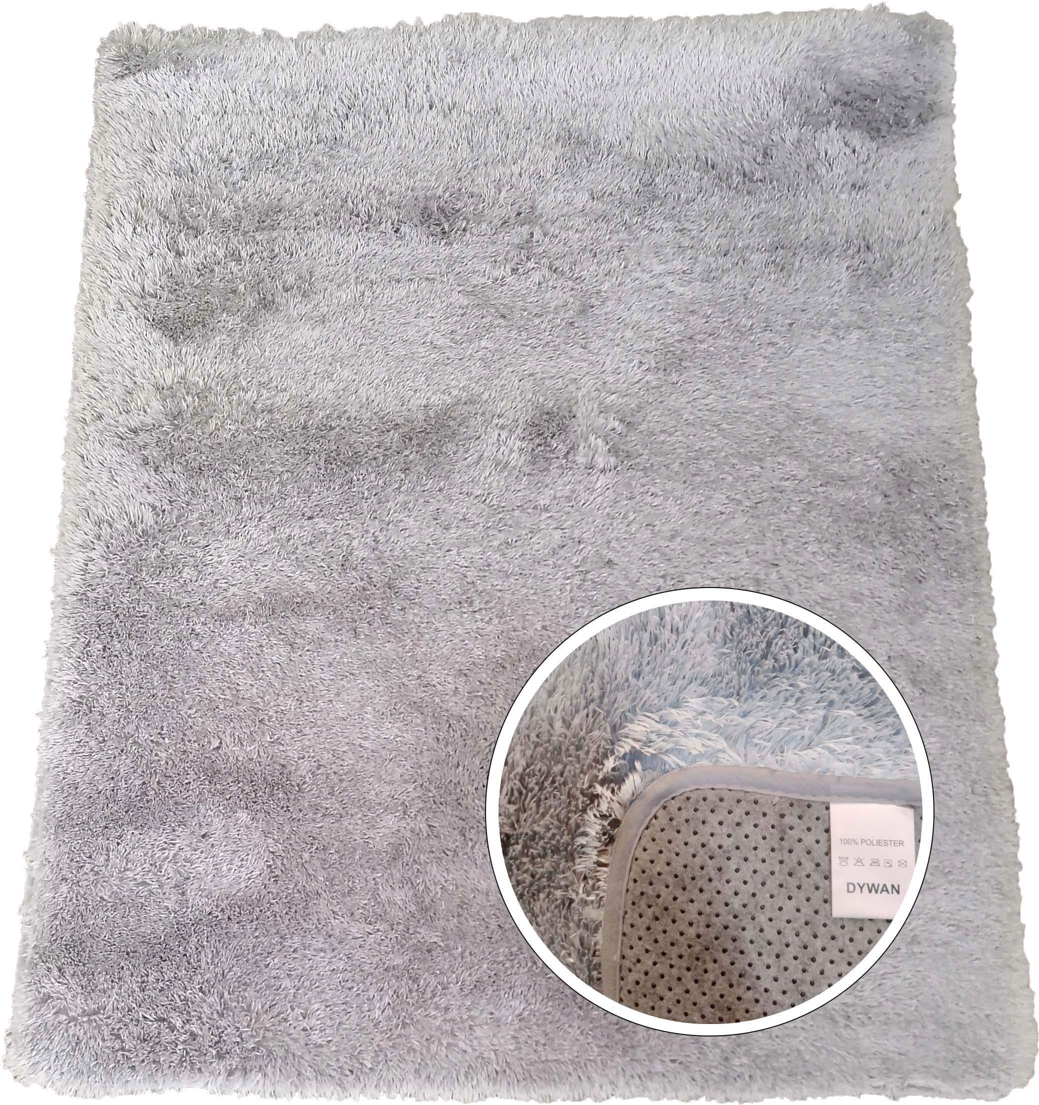 

Miękki Pluszowy Dywan 200x300 Wysoki Włos