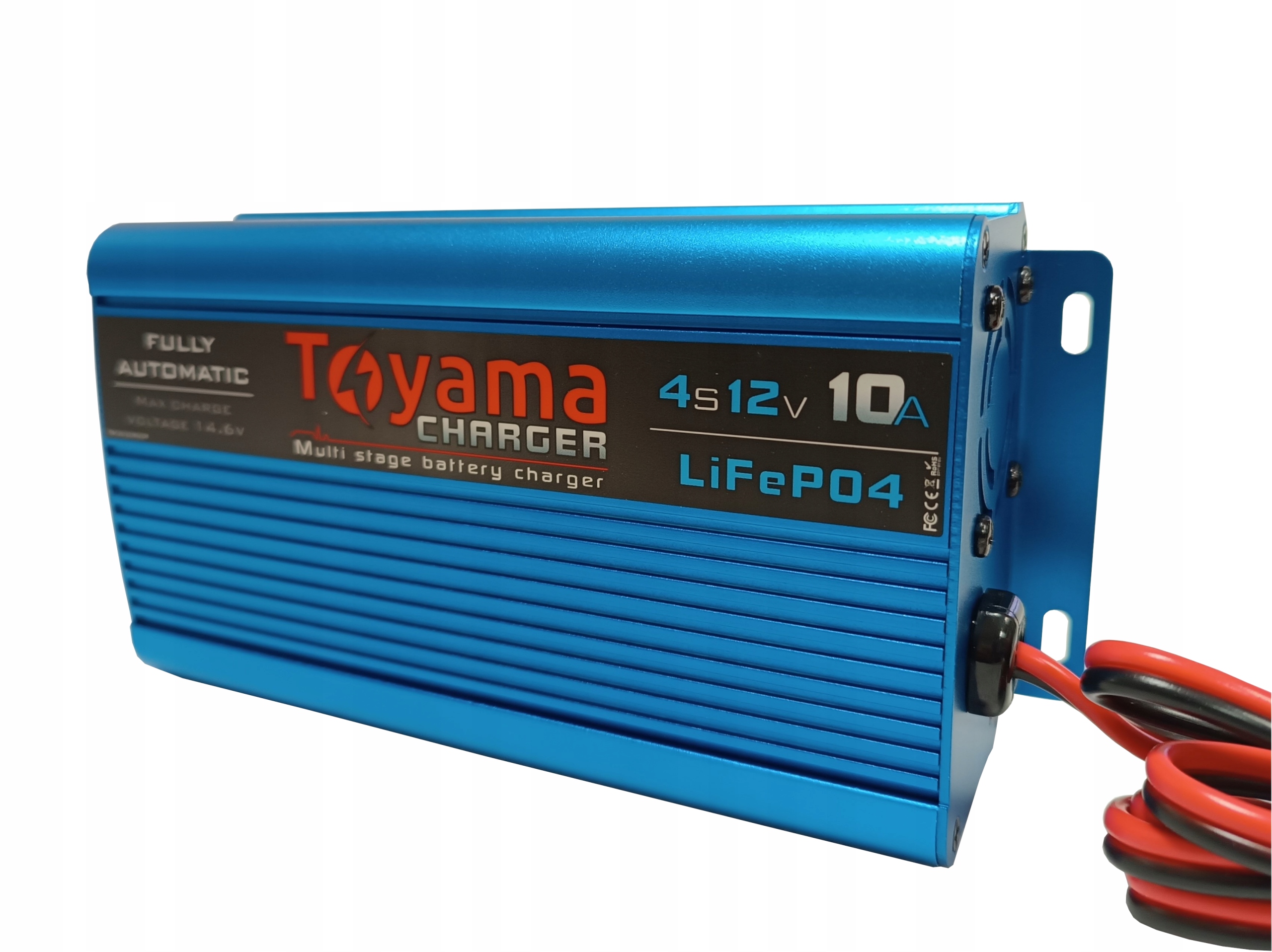 Ładowarka Toyama do akumulatorów litowych LiFePO4 10A 12V 4S 14,6V