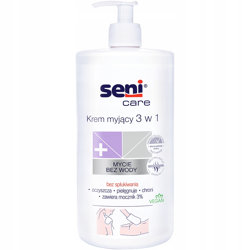 

Krem myjący 3w1 Seni Care 3% mocznik 1000 ml