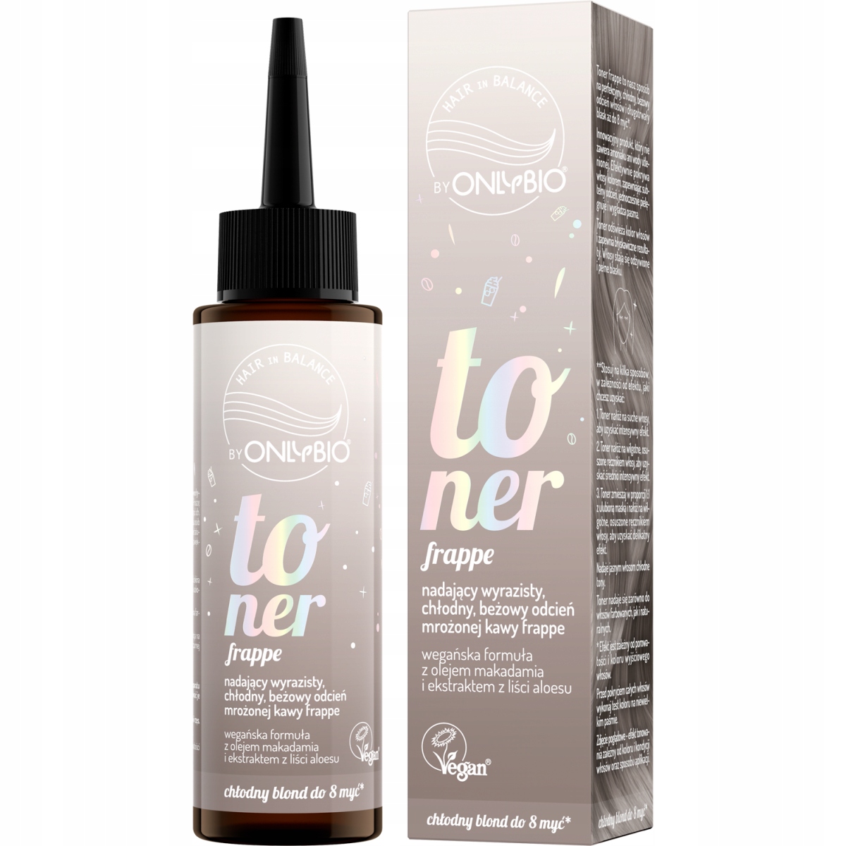 OnlyBio Hair In Balance toner na vlasy Frappe 100 ml