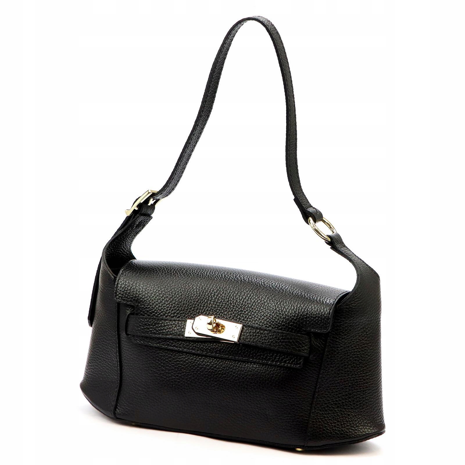 Módní Kabelka Přes Rameno S Přírodním Italským Koženým Řemínkem Značky Luka