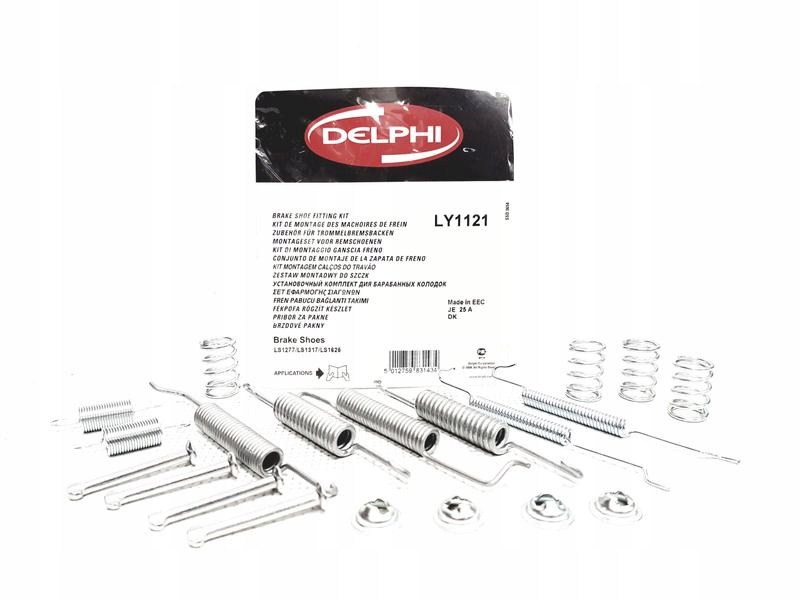 ZESTAW MONTAŻOWY SZCZĘK SEAT IBIZA CORDOBA AROSA Producent części Delphi