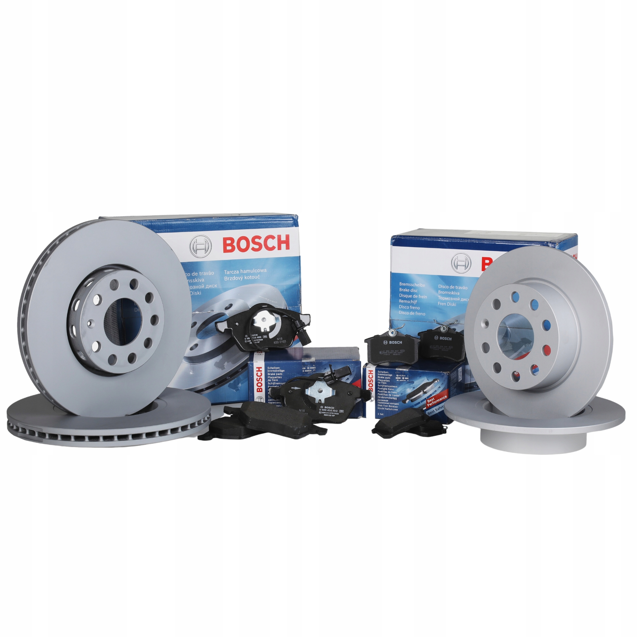 0 986 - Диски колодки BOSCH P + T-VW PASSAT B8 14-312mm