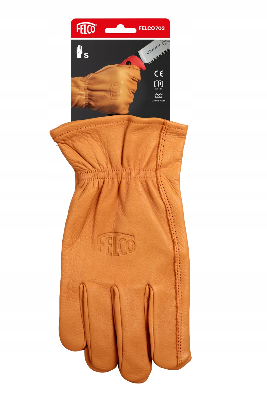 FELCO 703 Skórzane rękawice ogrodowe rozmiar S Kod producenta 703 S