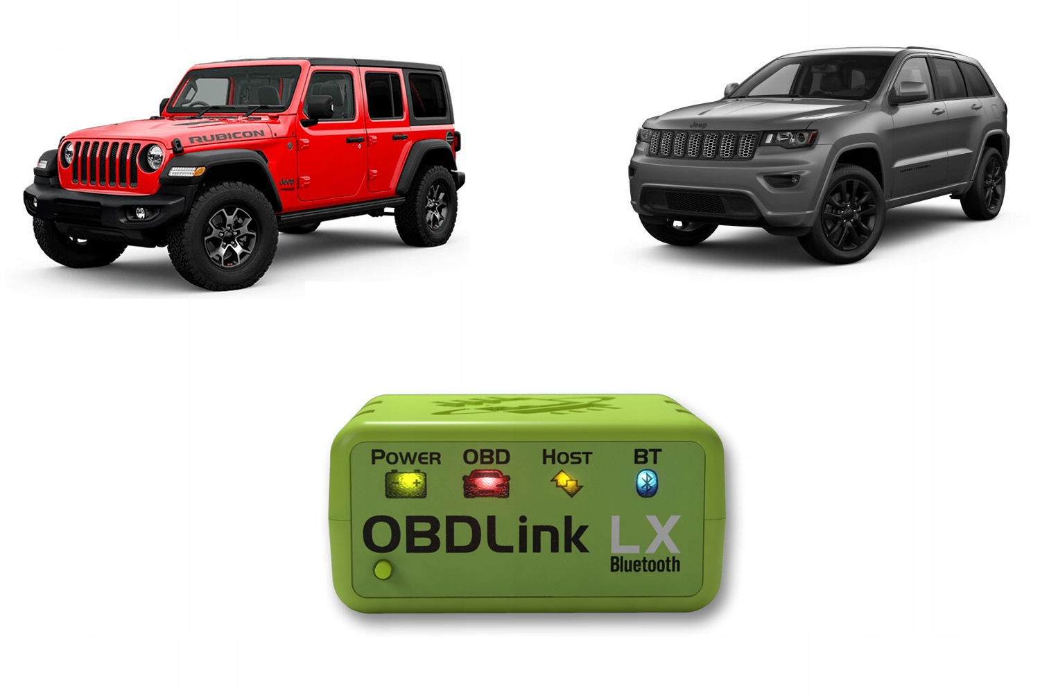 DIAGNOSTYKA JEEP CHEROKEE OBDLink LX interfejs