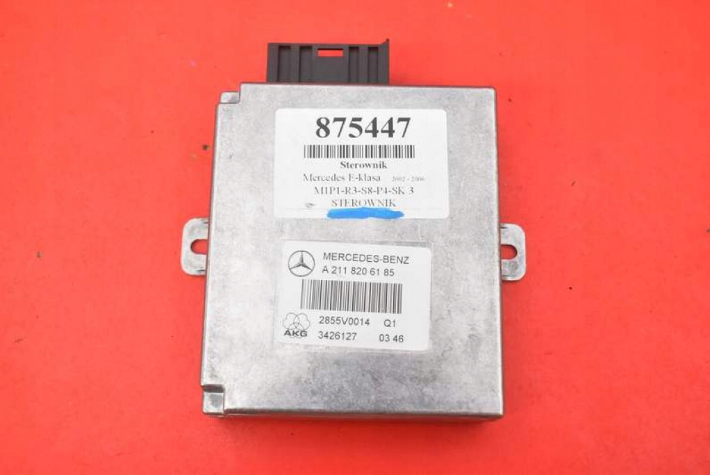 control unit module TELEFONU A2118206185 MERCEDES E-KLASA W211 02-06