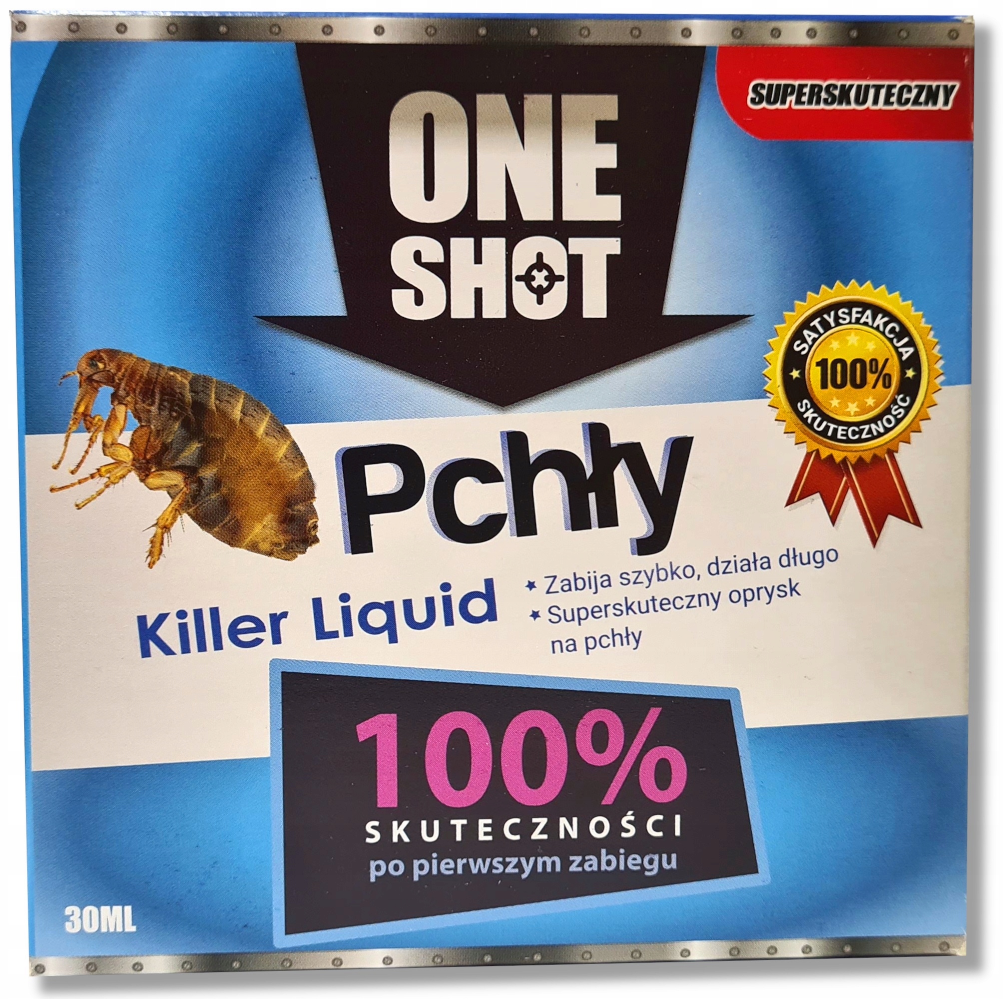 

One Shot Oprysk Pchły Środek Koncentrat 30ML