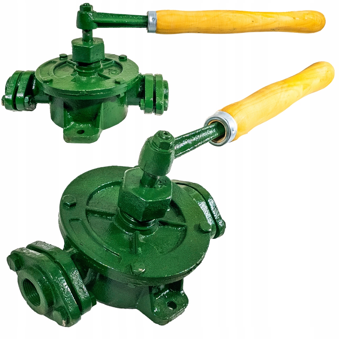 Pompa Ręczna Skrzydełkowa Kaciajka KN-2 1" Gw Żeliwna Solidna Mocna Wydajna