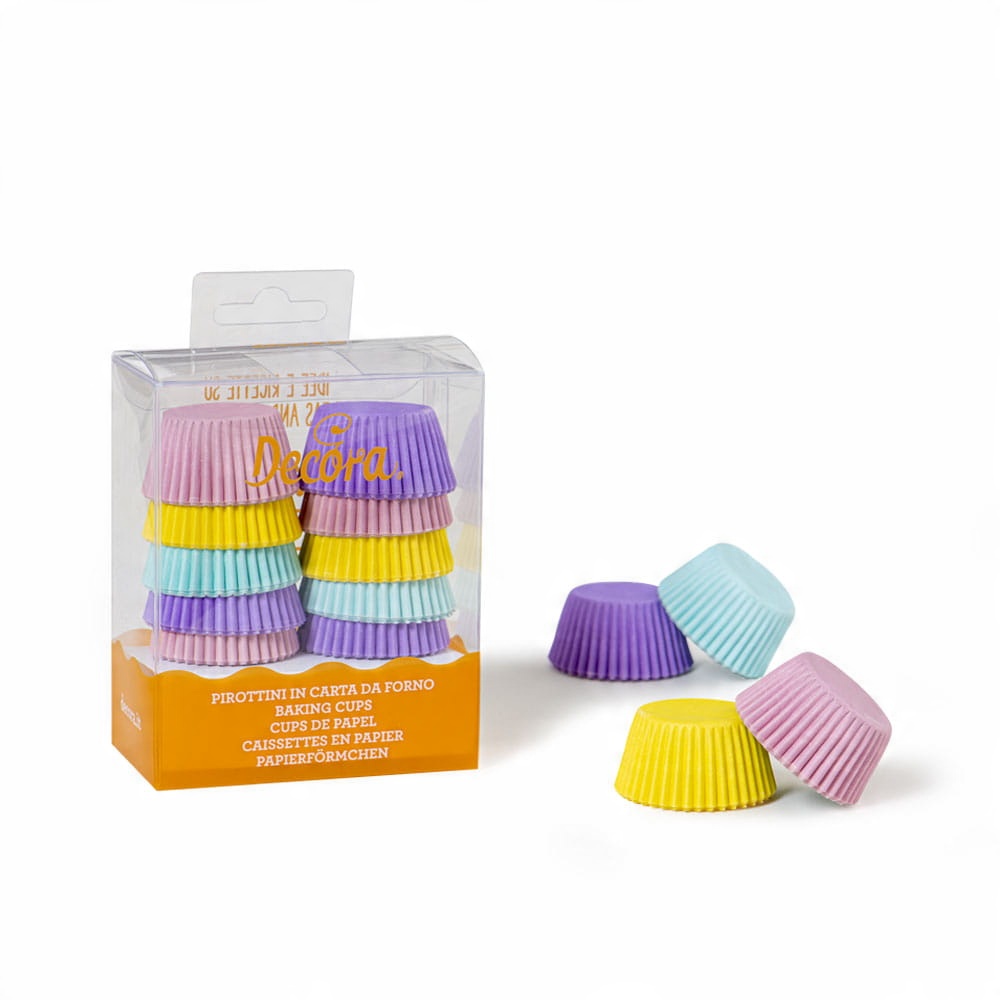 

Papilotki papierowe Pastelowe MIX 32x22 mm 200 szt