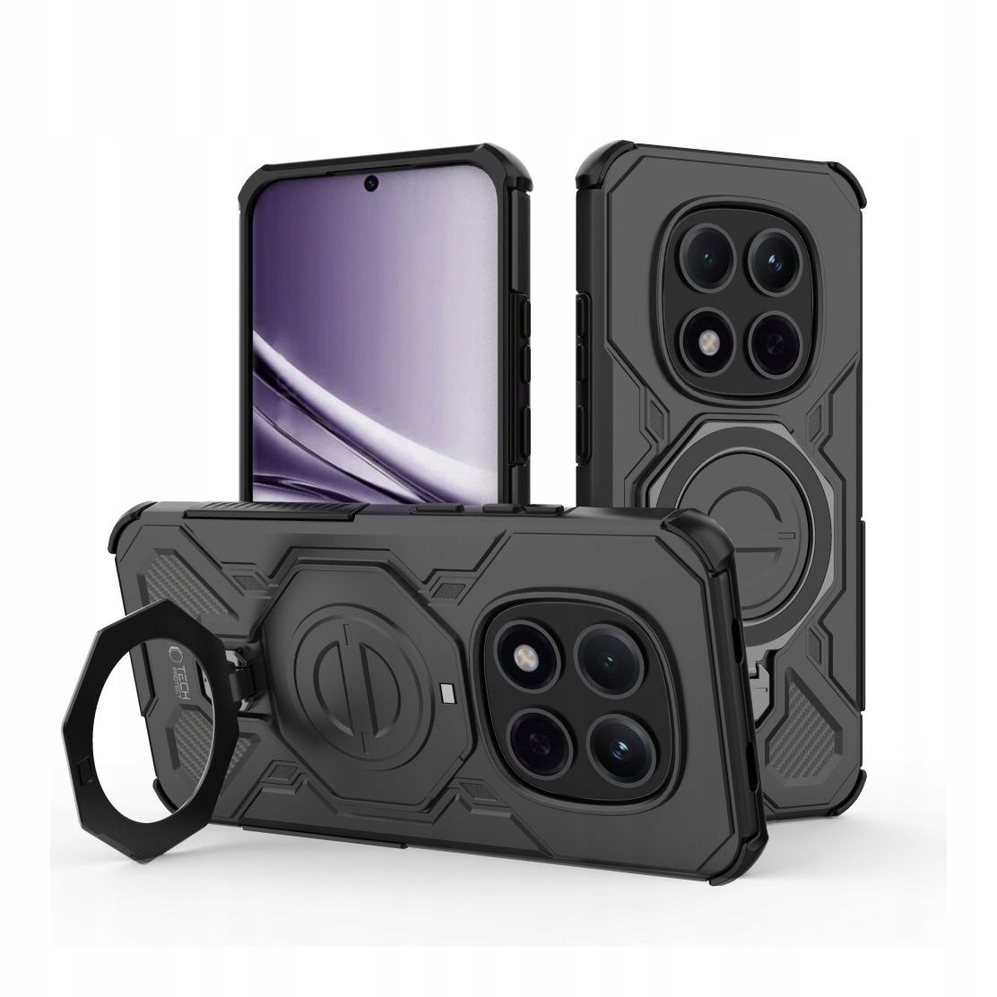 Etui do Poco M8 Pro Redmi Note 15 Pro+ 5G Tech-Protect czarne matowe