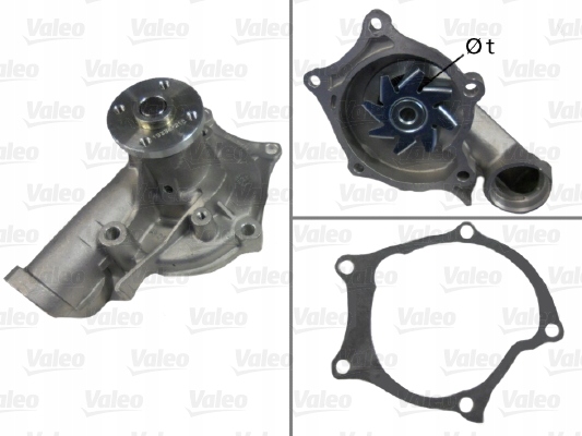 valeo 506617 водяной насос, охлаждения Двигателя