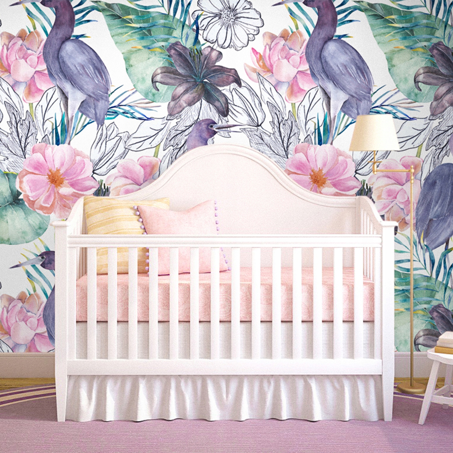 

Fototapeta na ścianę Ogród pełen ptaków 360x250cm