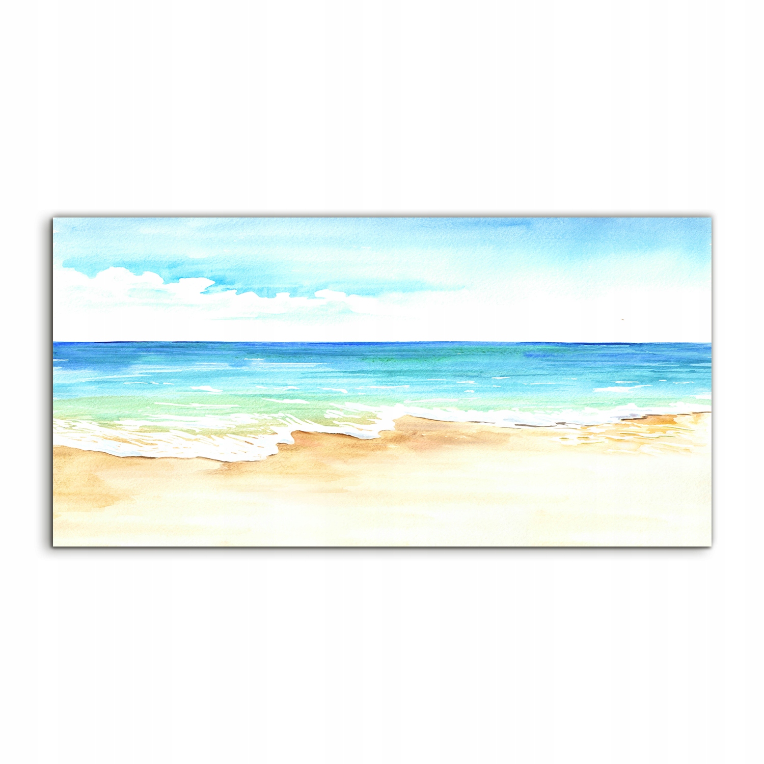 Akrylový obraz 100x50 závesný Tropické pláže Piesok