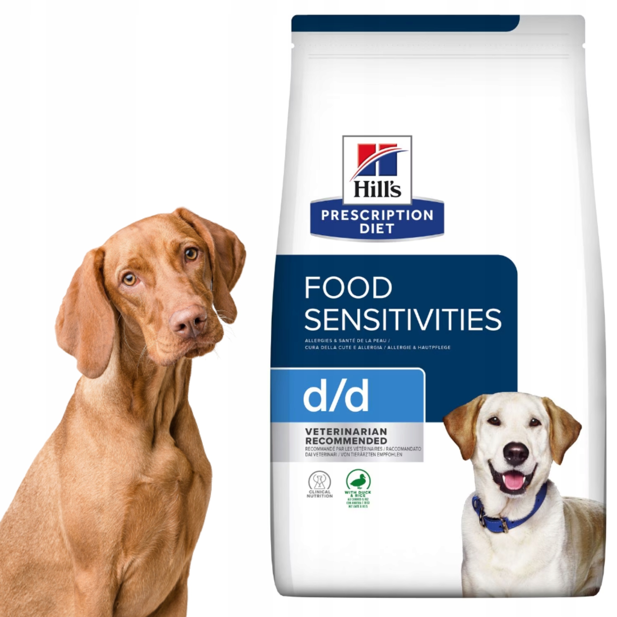Hill's Pd Dla Psa Food Sensitivities d/d Duck & Rice 12kg