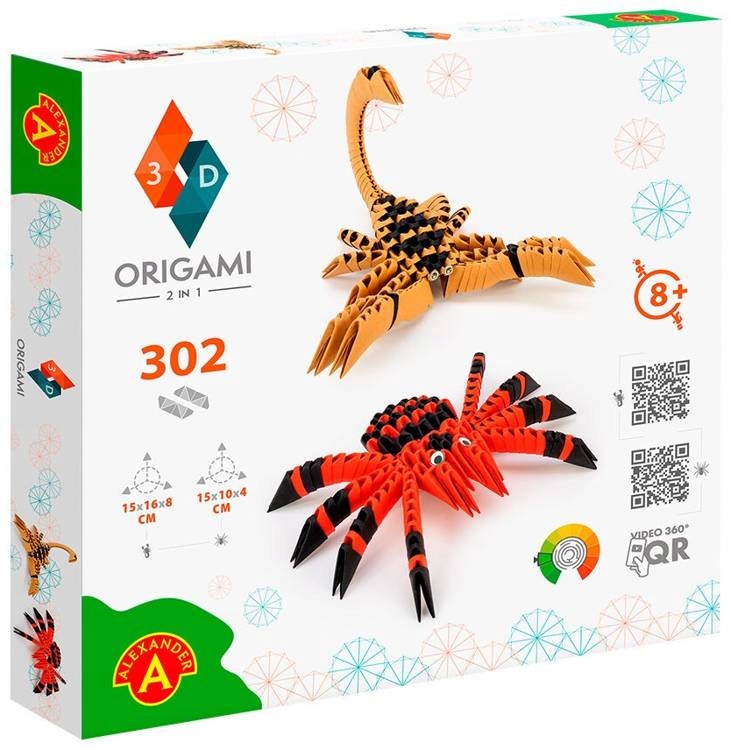 

Alexander Origami 3D 2w1 Pająk Skorpion 2565