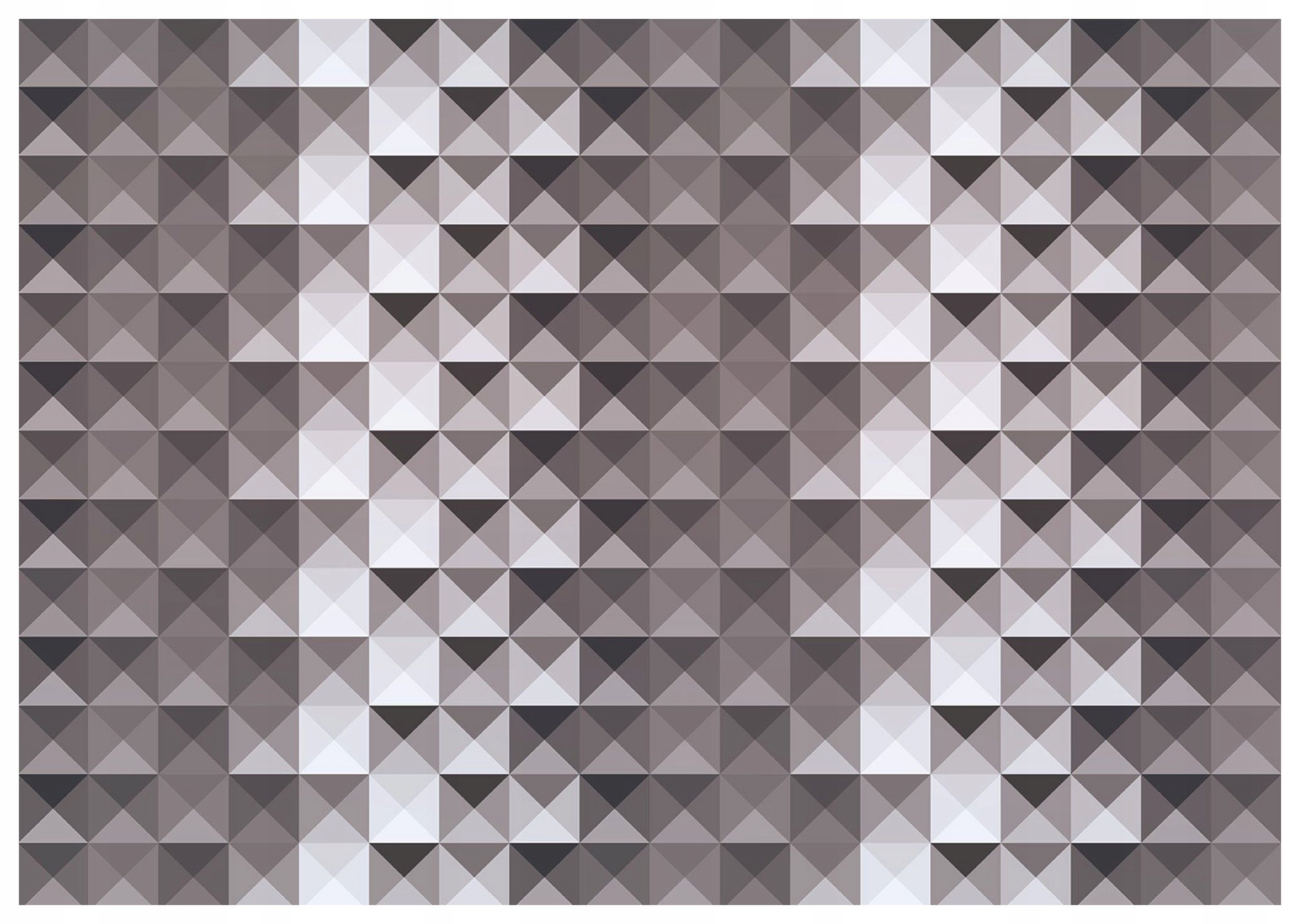 Fototapeta Geometrická abstrakcia Trojuholníky šedé vinylové 254x184 lepidlo