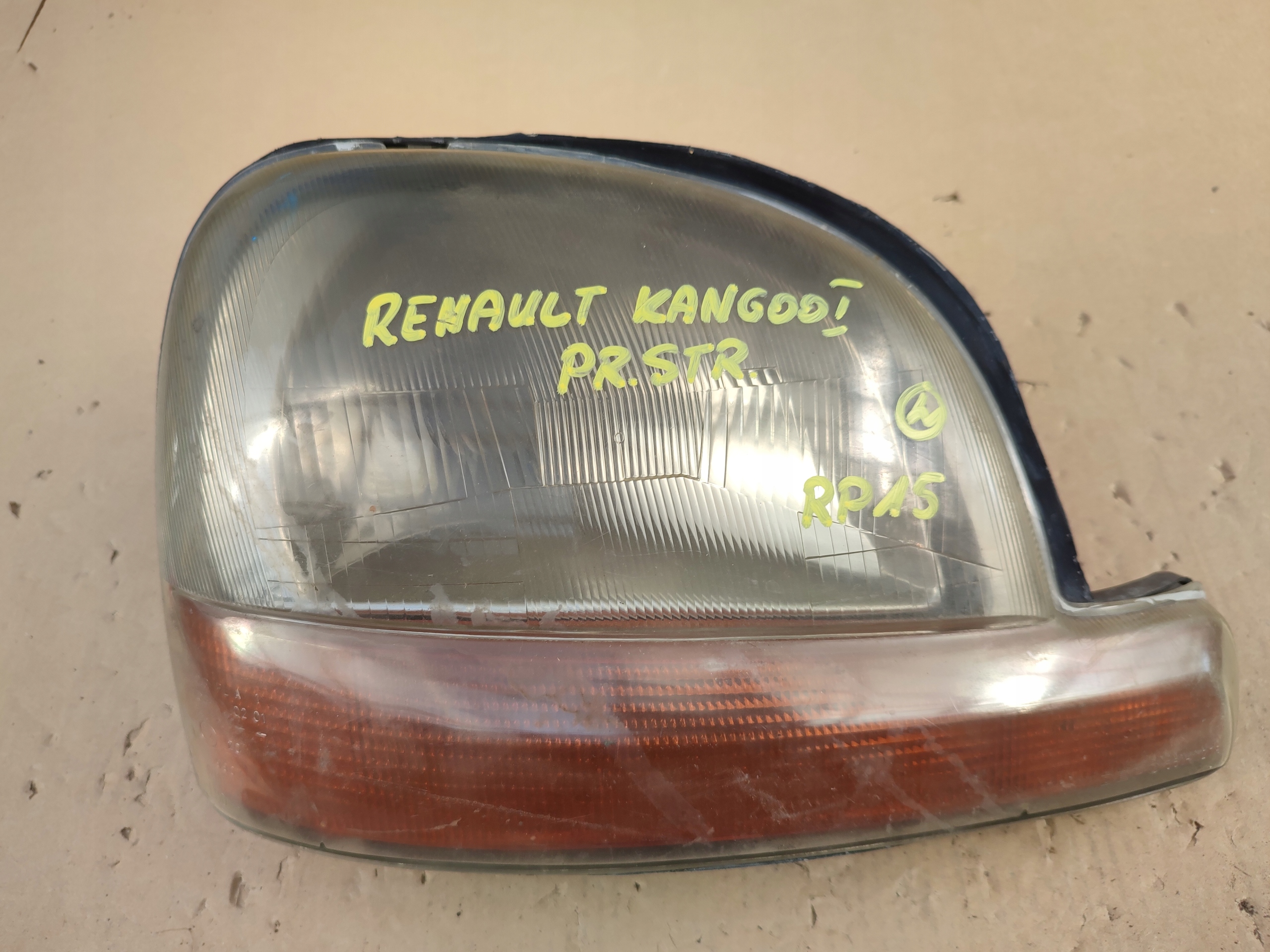 light right front right front RENAULT KANGOO and