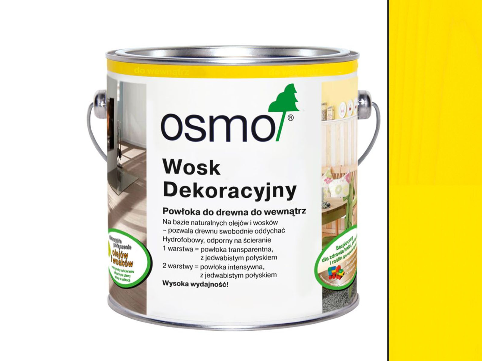 Osmo 3105 vosk Žlutý Kadmiový 0,375L