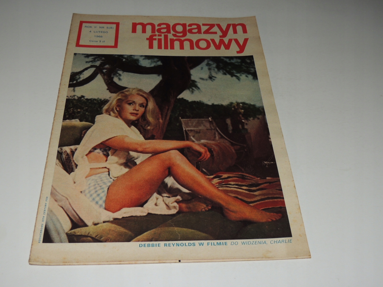 MAGAZYN FILMOWY 5/1968 Gołas Reynolds Ziarnik