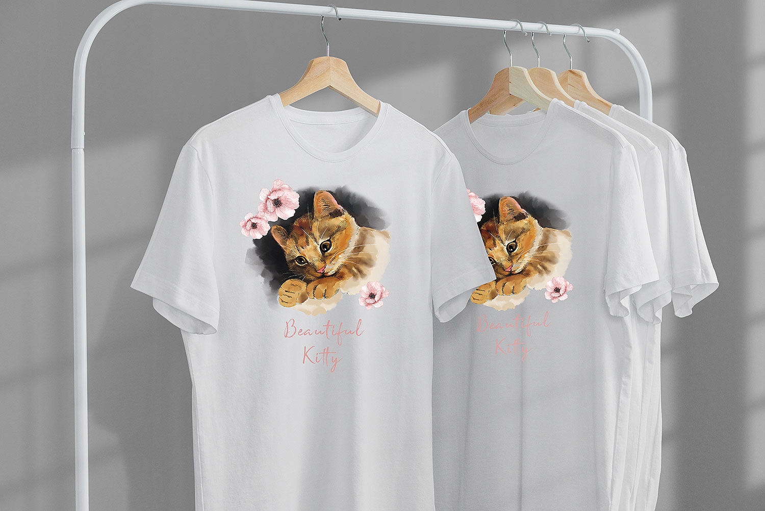 T-SHIRT KOSZULKA DLA DZIECKA KOTY KOTKI 104 SUPER JAKOŚĆ Rozmiar XXS