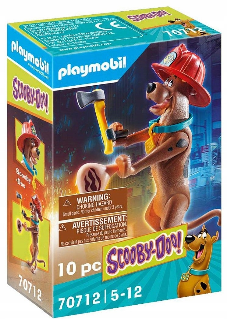 

Playmobil 70712 Scooby-doo! Strażak 5+