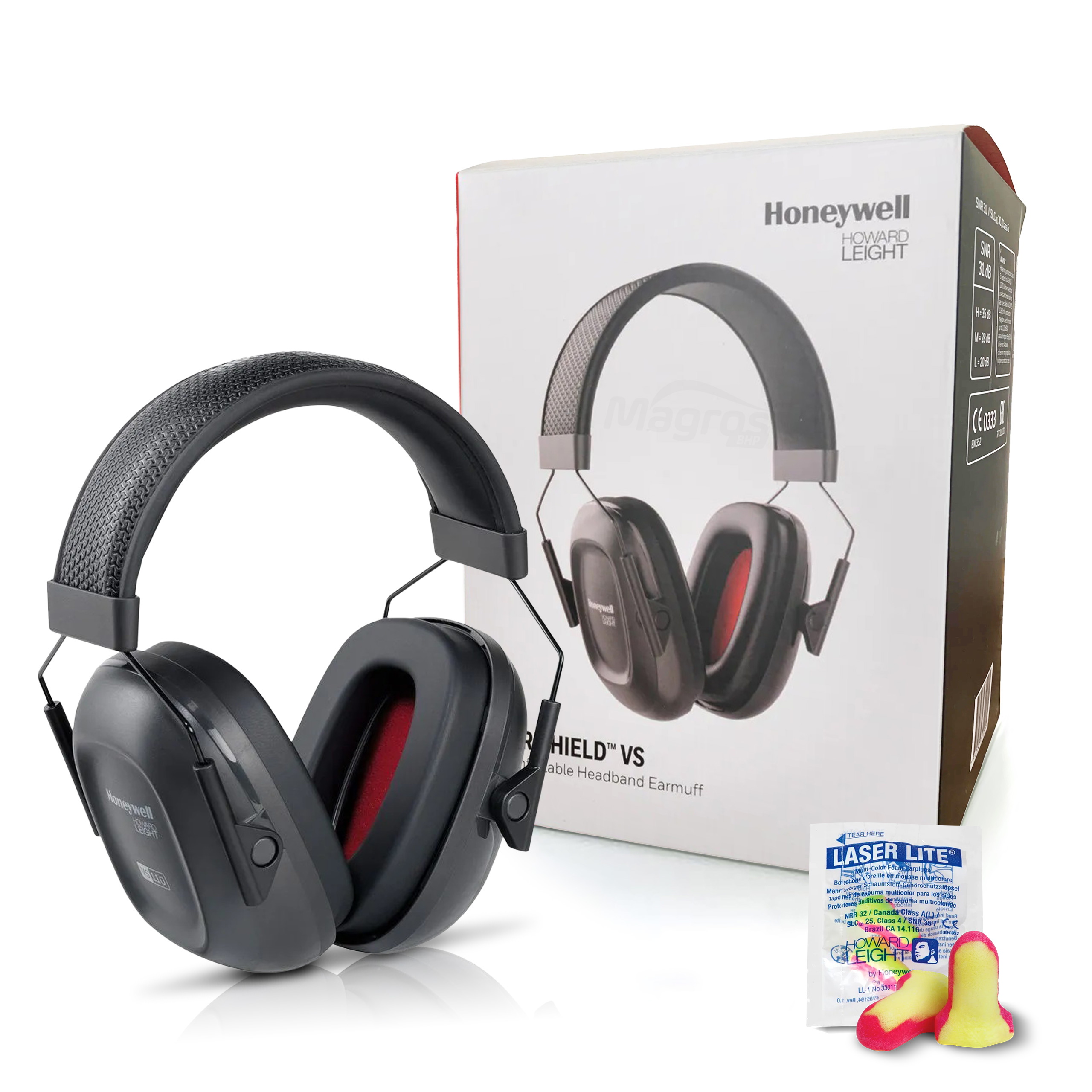 Nauszniki Ochronne Bhp Ochronniki Słuchu 27dB Honeywell Emea Vs 110