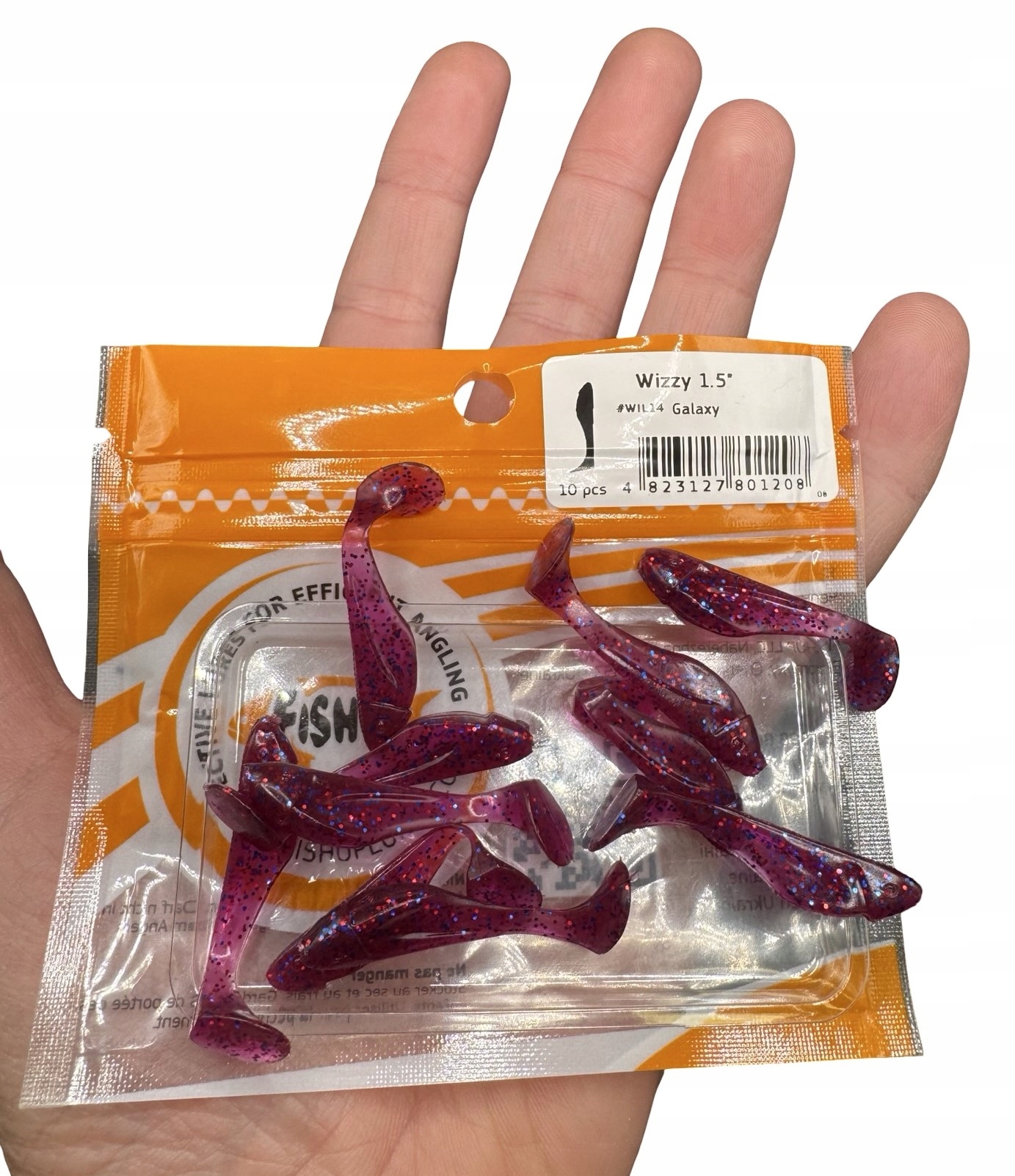 Na Okonia Na Pstrąga Guma Fishup Wizzy 1,5″ 3,5mm 10 Szt
