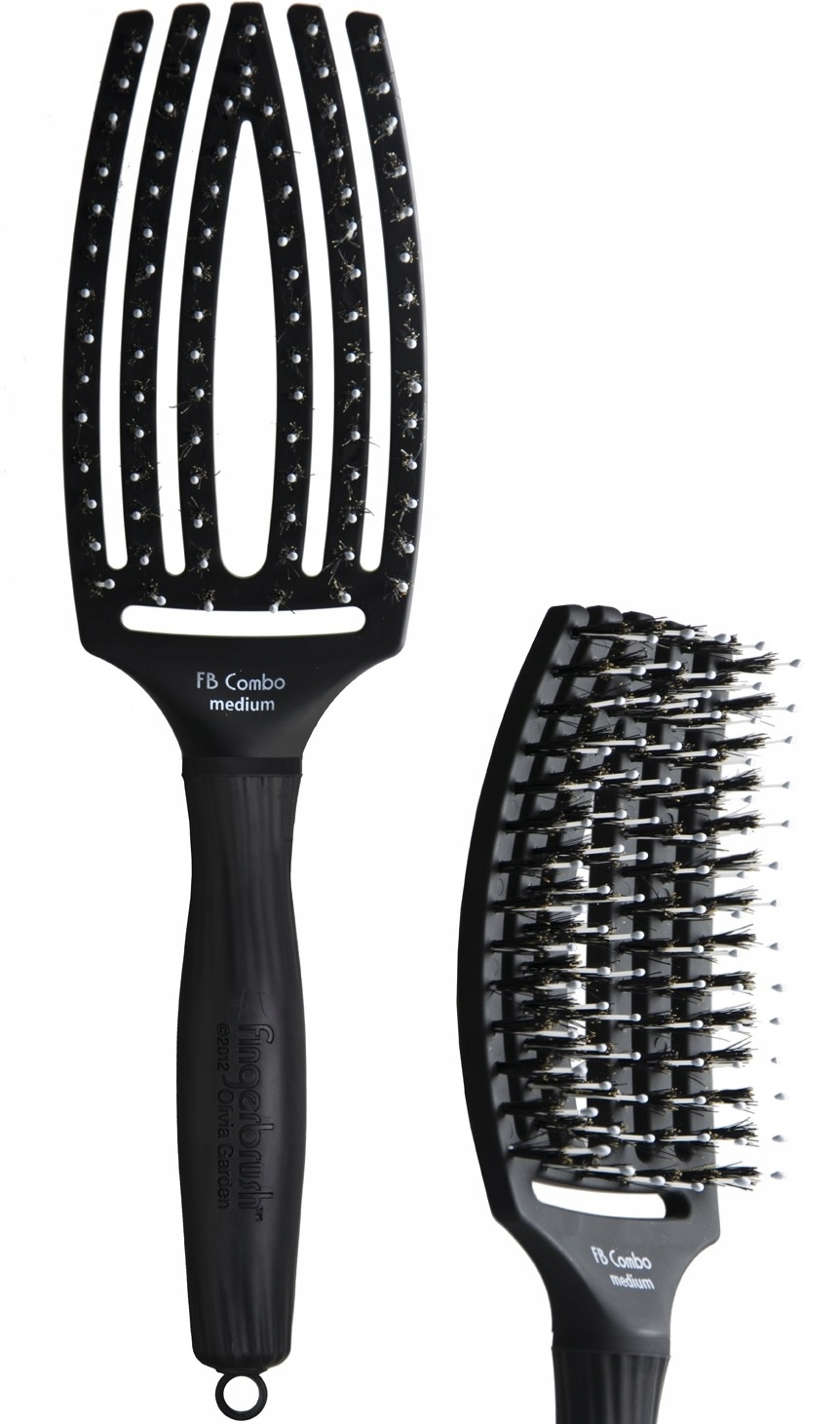 

Olivia Garden Finger Brush Szczotka medium Czarna