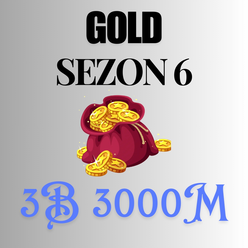 3B 3000M ZŁOTO złoto Diablo 4 Sezon 6 Złoto PC PS Xbox Statek Nienawiści