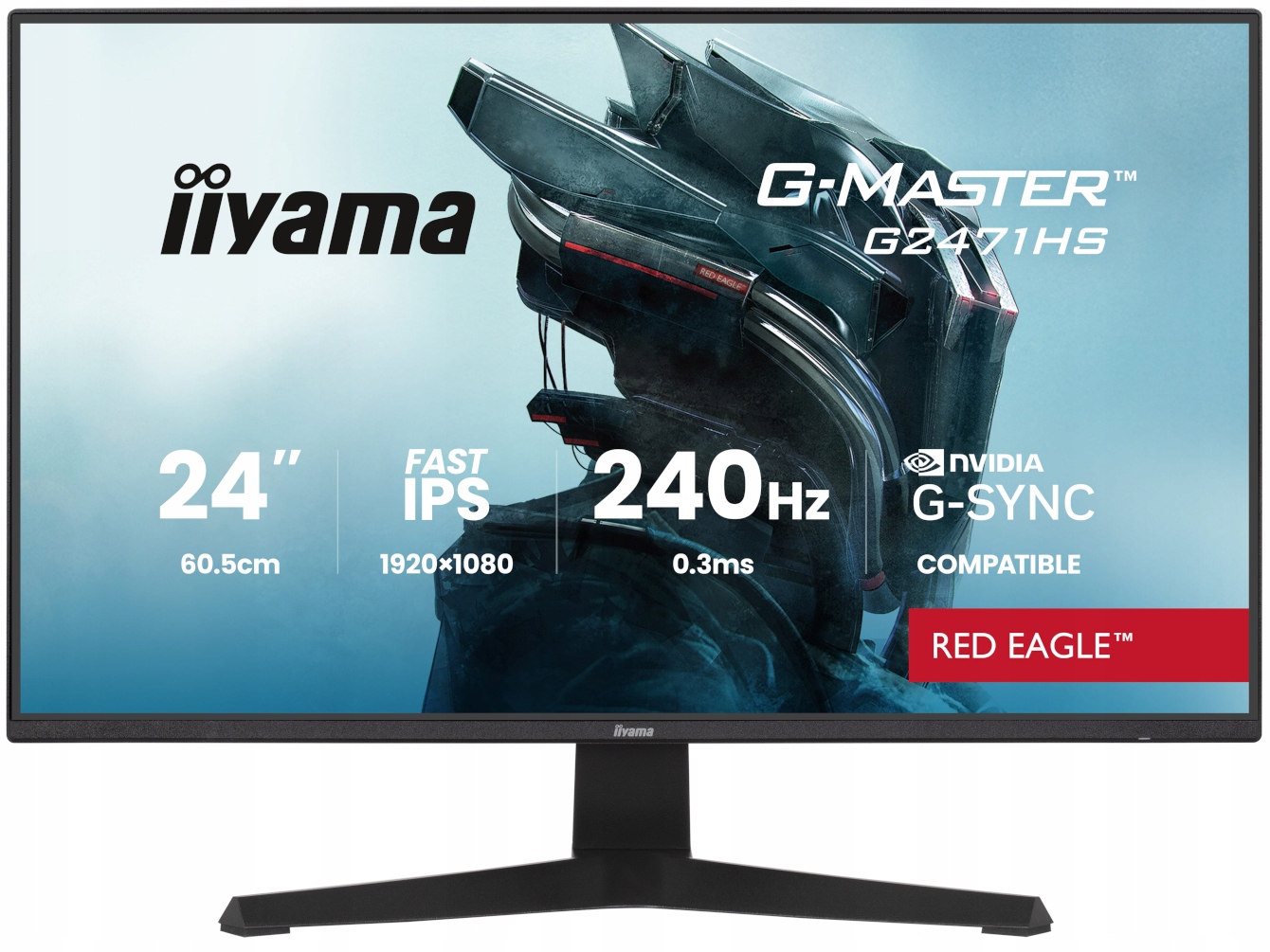 Monitor iiyama G-MASTER Red Eagle G2471HS-B1 23.8