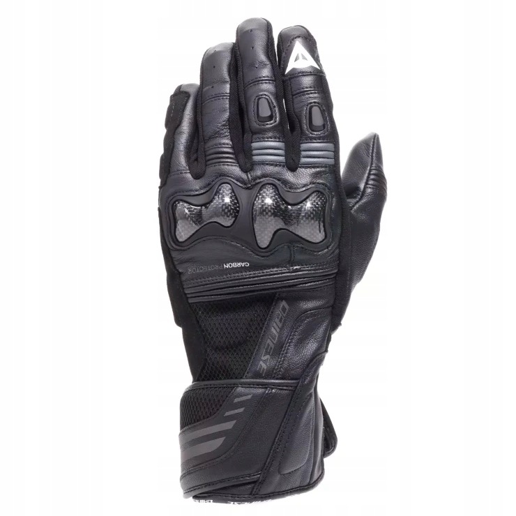 Dainese Reacto Carbon Long Black Motocyklové Rukavice L