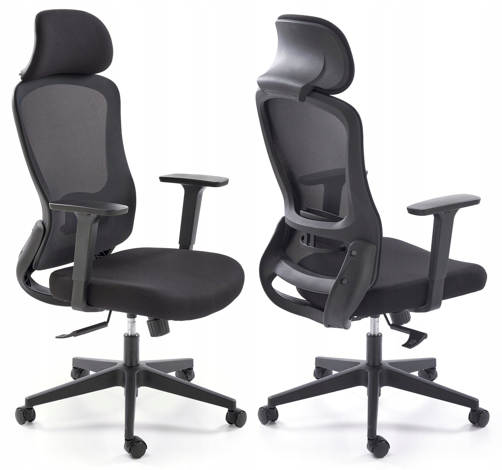 Fotel ergonomiczny krzesło obrotowe Sonar zgodny z dyrektywą unijną