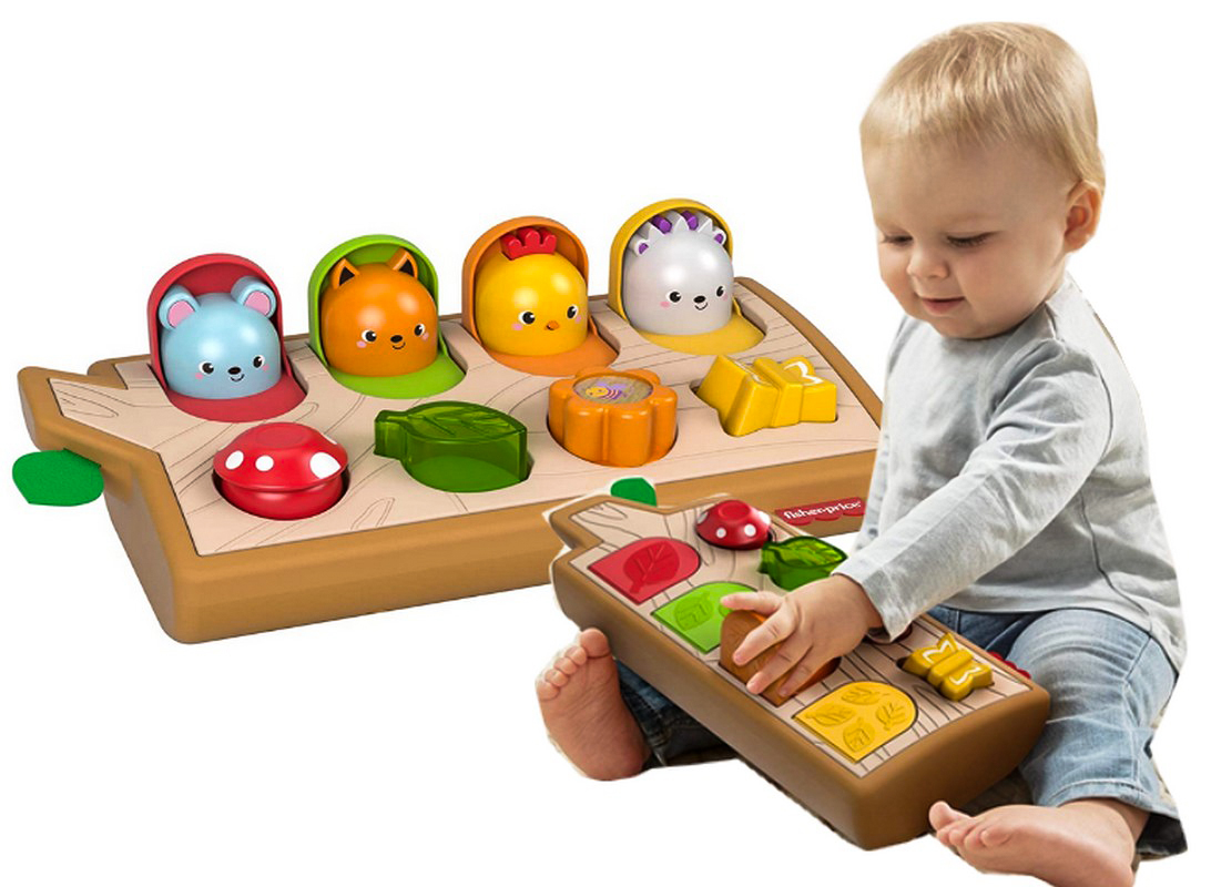 

Fisher Price Wyskakujące Kolorowe Zwierzątka