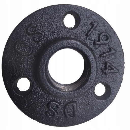 

Kołnierz flansza rozetka 1/2" Czarny Mat