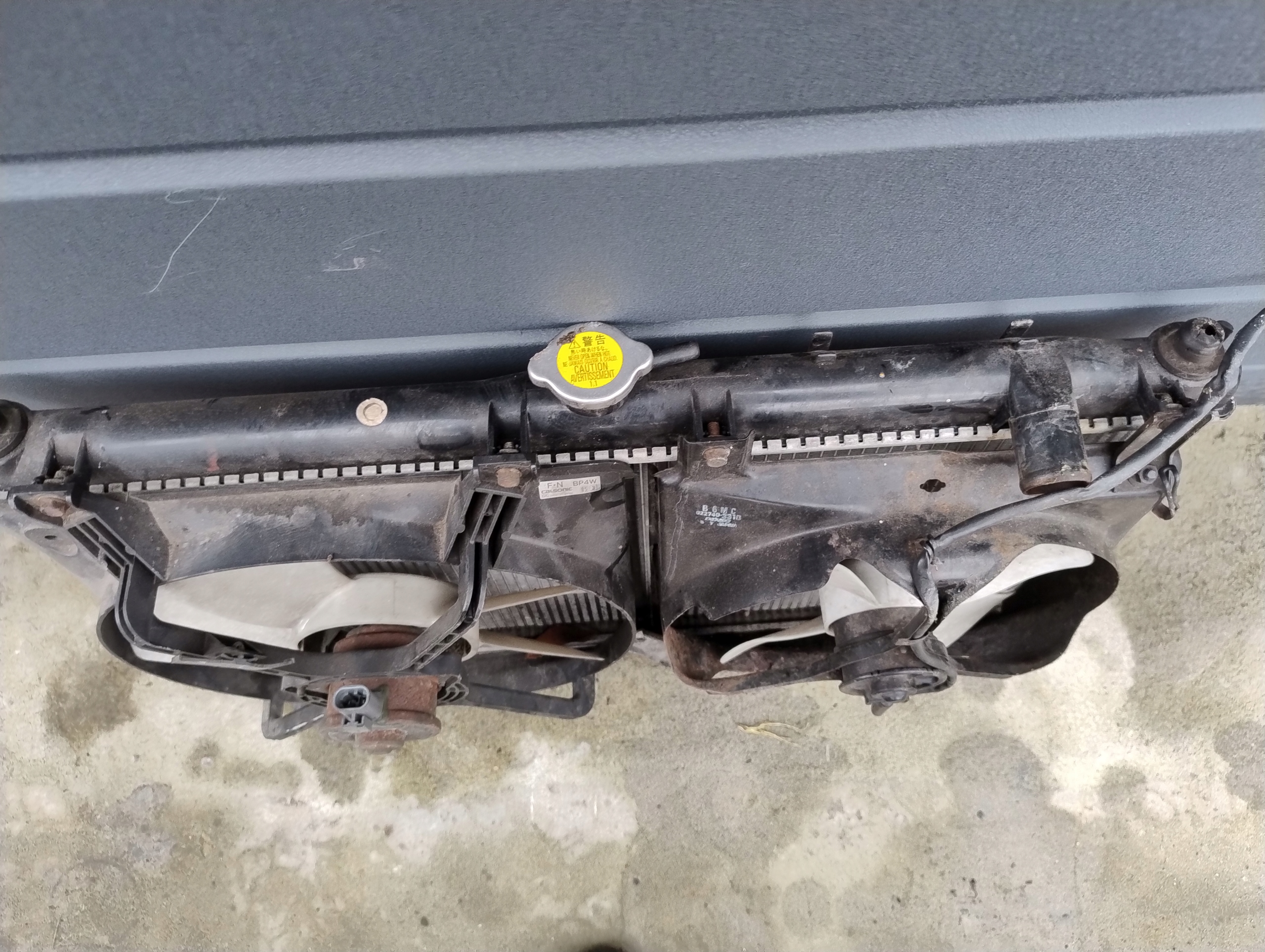 HLADNJAK VODE VENTILATORI MAZDA MX-5 I