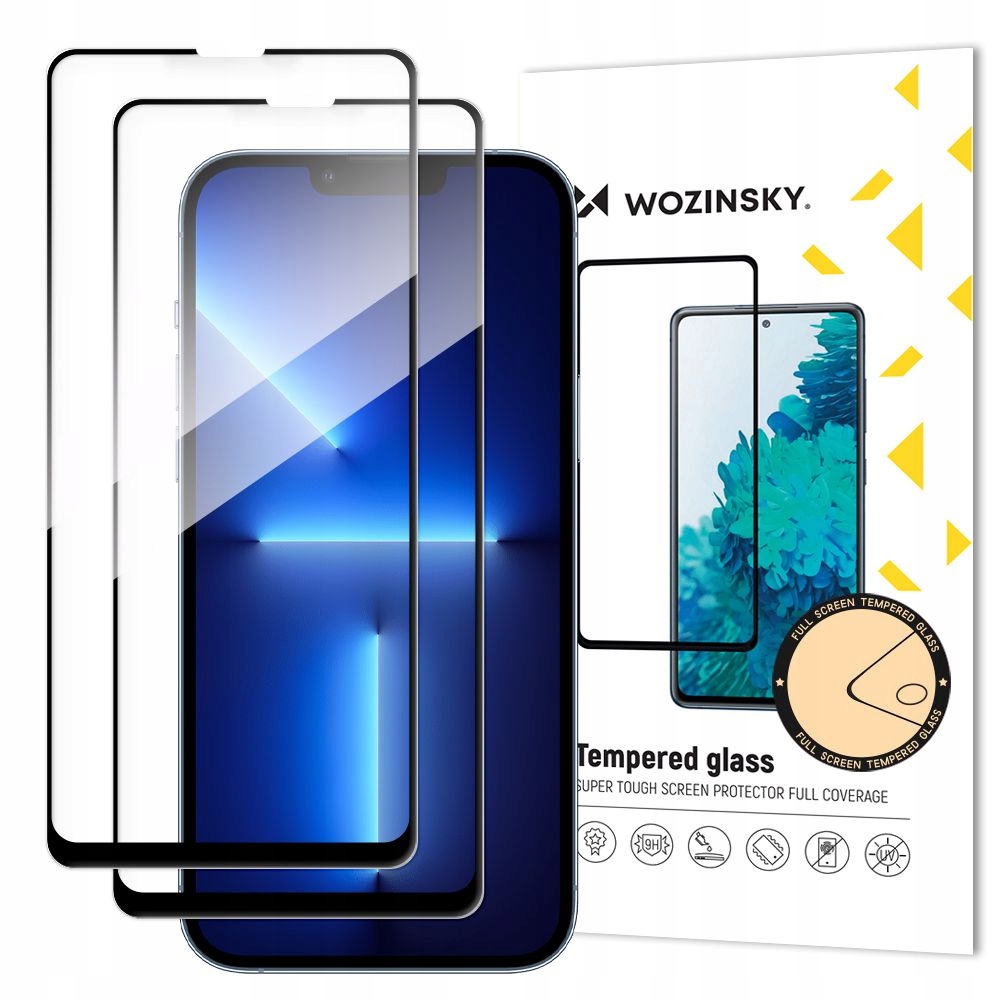 

Wozinsky Zestaw 2X Wytrzymałe Szkło Hartowan