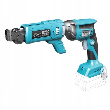 Wkrętarka Akum. Do Płyt Gipsowych 18V 0*AH Sas+all DED7159