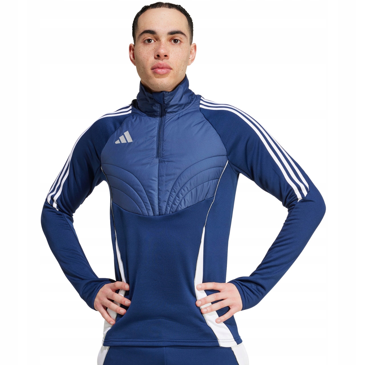 Pánská mikina adidas Tiro 24 Winterized modrá IY0127 vel. M
