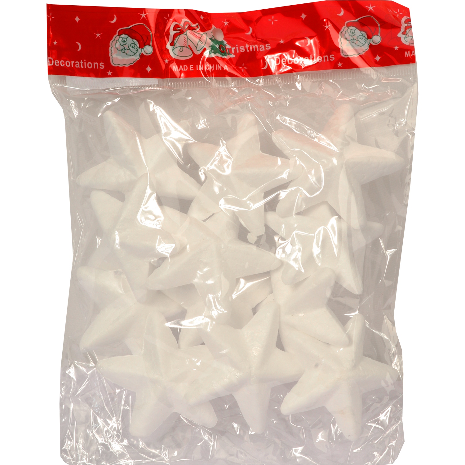 

Komplet zestaw 12 Gwiazdek Styropianowych Goliat