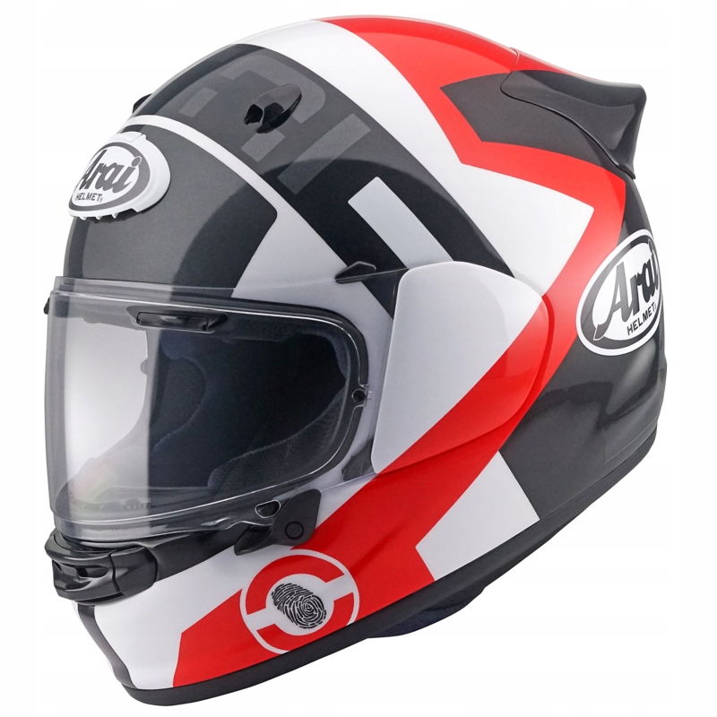 Motocyklová prilba Arai Quantic Space r. S čierno-červená