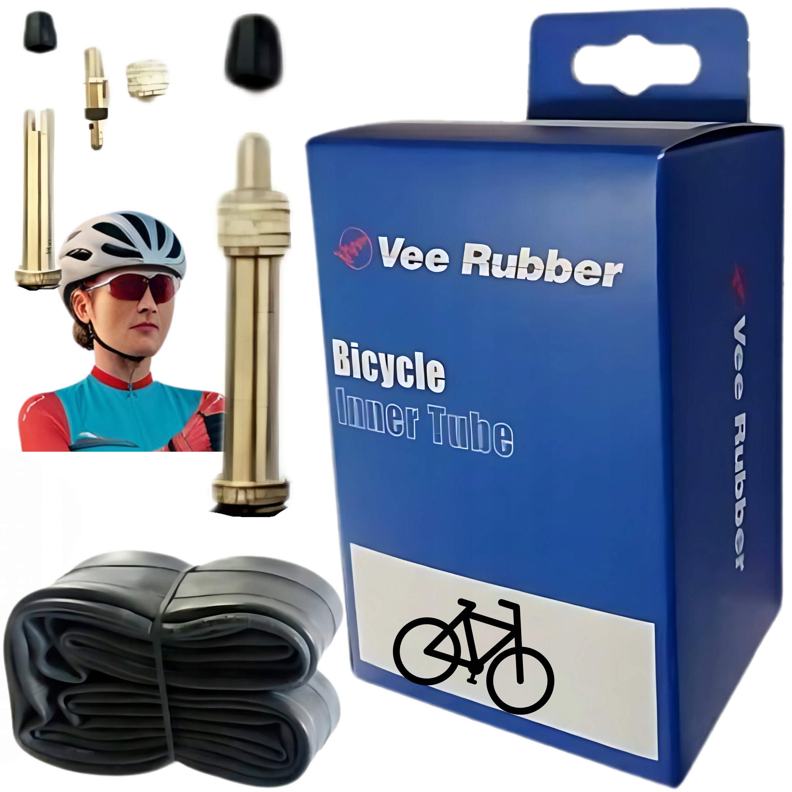 Dętka 26x1.90 Vee Rubber BV40mm dętka 50-559 bv 650x50B wentyl rowerowy Bv