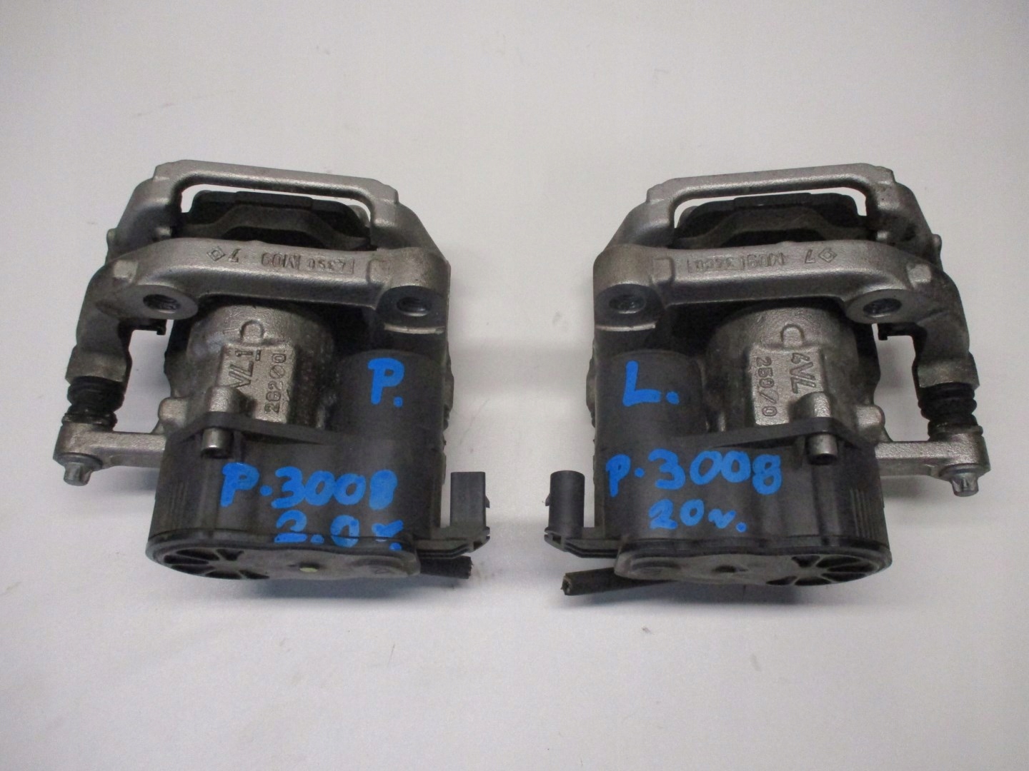 caliper calipers PEUGEOT 3008 II 20R rear part