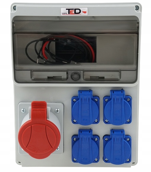 Stavební Rozvaděč 400V 32A/5P 4 X 250V 16A 11 Modulů