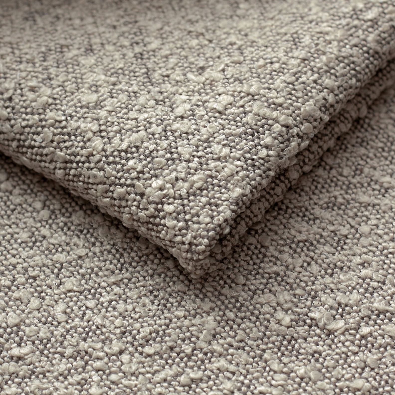 Potahová látka na nábytek nejsilnější bukla Pecora toffee (bouclé 1mb