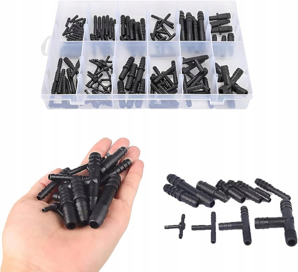 ZŁĄCZKA ŁĄCZNIK PRZEWODU RURKI SPRYSKIWACZY WĘŻYKA ZESTAW